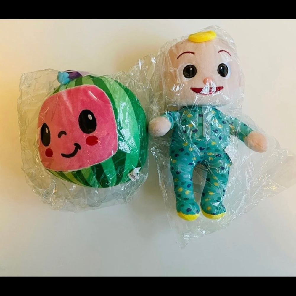 Cocomelon JJ and Watermelon plush toy